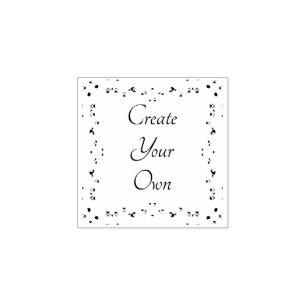 Create Your Own Custom Puppy Paws Rubber Stamp