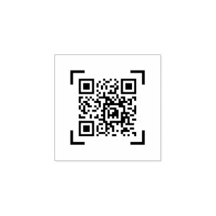 Create Your Own Custom QR Code  Rubber Stamp