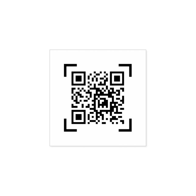 Create Your Own Custom QR Code  Rubber Stamp (Imprint)