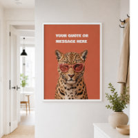 Create Your Own Custom Quote Leopard
