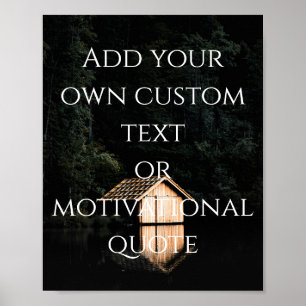 Create Your Own Custom Quote Poster