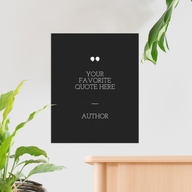 Create Your Own Custom Quote Poster (Creator Uploaded)