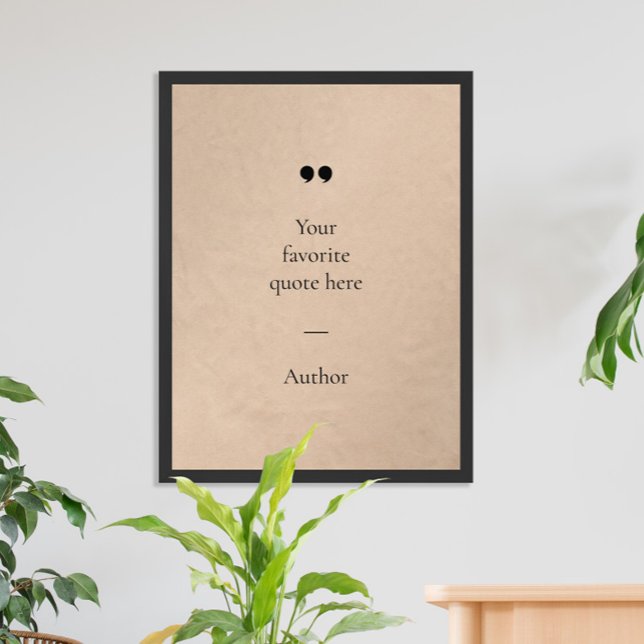 Create Your Own Custom Quote Poster (Creator Uploaded)