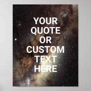 Create Your Own Custom Quote Poster