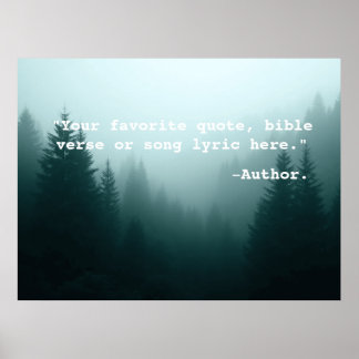 Create Your Own Custom Quote Poster Text & Image 2