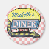 Create Your Own Custom Retro 50's Diner Sign 2