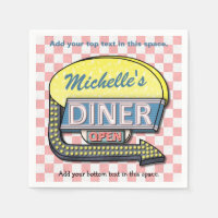 Create Your Own Custom Retro 50's Diner Sign 2