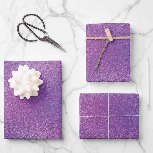 Create Your Own Custom Retro Static Texture Wrapping Paper Sheet (Front)