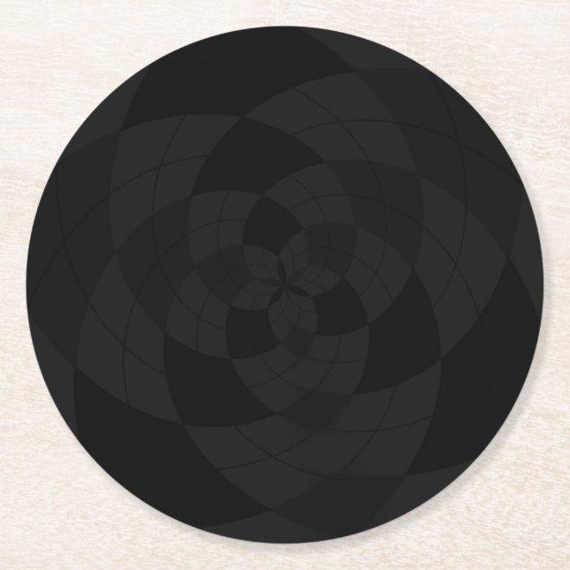 Create Your Own Custom Round Paper Coaster (Front)