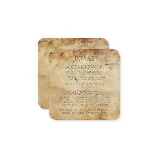 Create Your Own Custom Sepia Old Paper Enclosure Card
