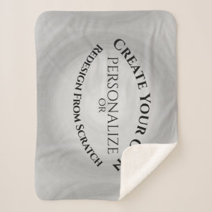 Create Your Own Custom Sherpa Blanket