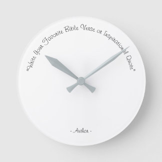 create your own custom small wall clock