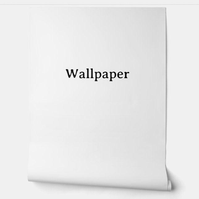 Create Your Own Custom Smooth vinyl 2' x 12'  Wallpaper (Unrolling)