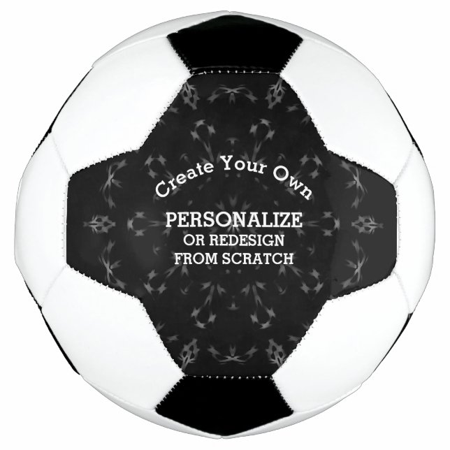 Create Your Own Custom Soccer Ball (Front)