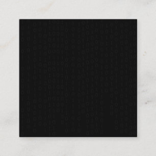Create Your Own Custom Square Business Card