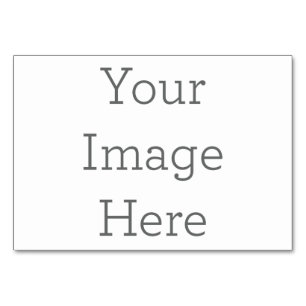 Create Your Own Custom Table Card