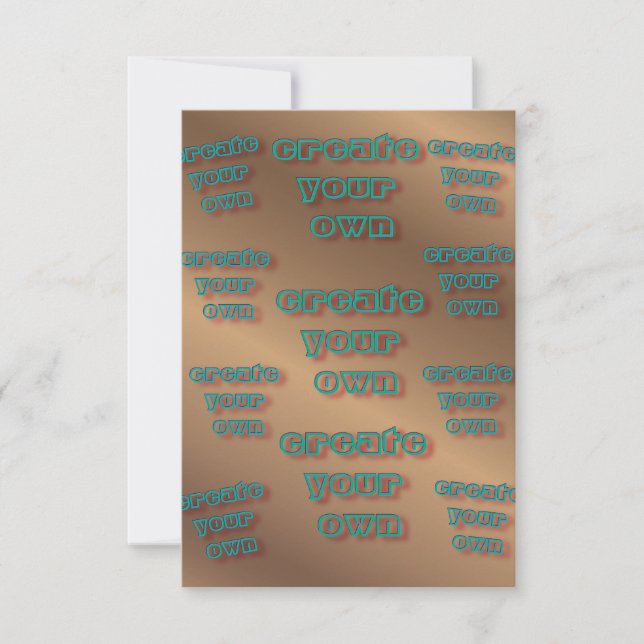 🤍 Create Your Own Custom Template (Front)