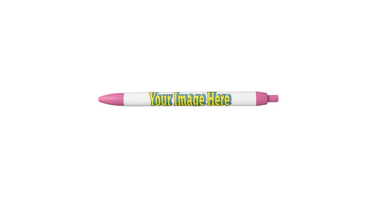 懶 Create Your Own Custom Template Black Ink Pen Zazzle