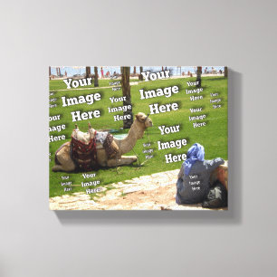 🤍 Create Your Own Custom Template Canvas Print