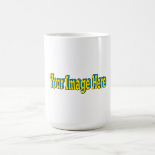 🤍 Create Your Own Custom Template Coffee Mug