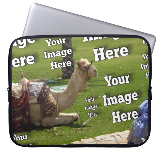 🤍 Create Your Own Custom Template Laptop Sleeve (Front)