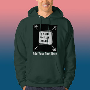 Create Your Own Custom Template Personalized Gifts Hoodie