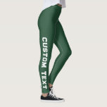 Create Your Own Custom Text Leggings<br><div class="desc">Create Your Own Custom Text Leggings.</div>