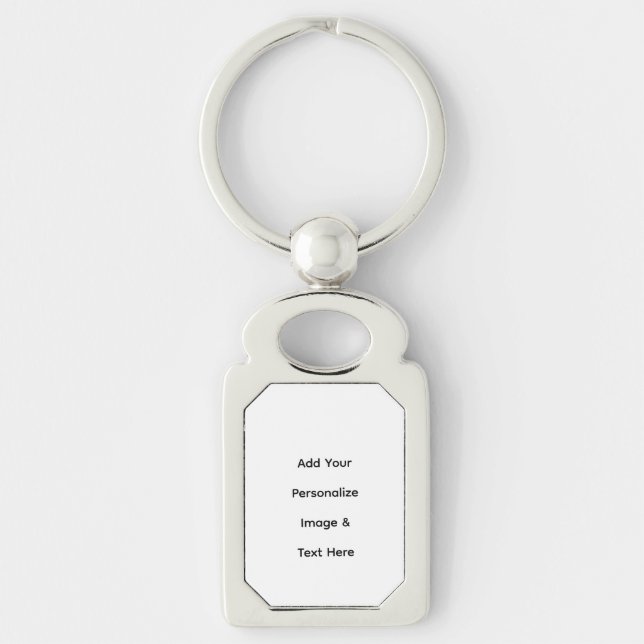 create your own custom text personalize keychain (Front)