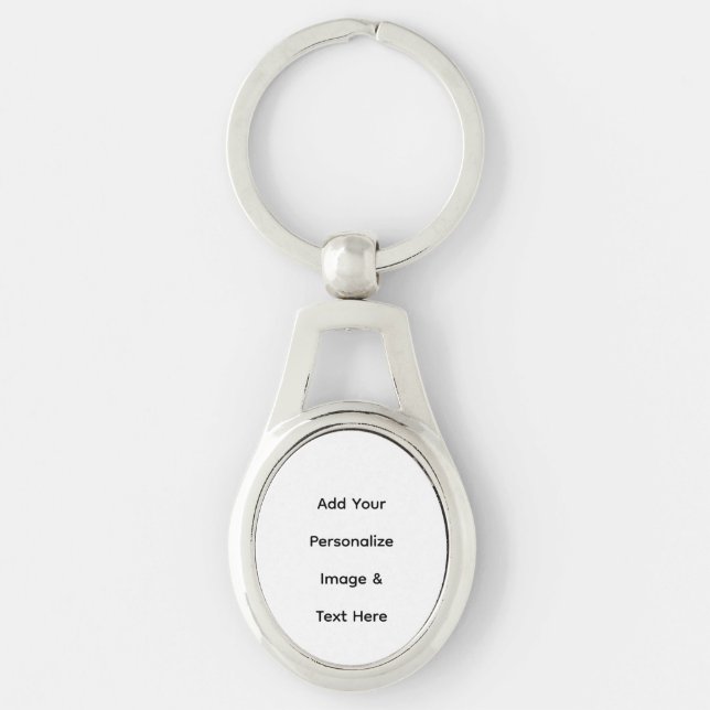 create your own custom text personalize keychain (Front)