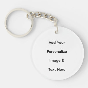 create your own custom text personalize keychain