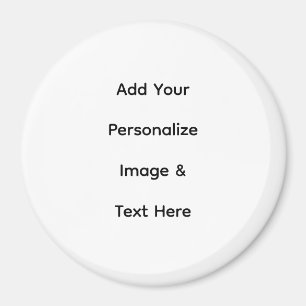 create your own custom text personalize magnet