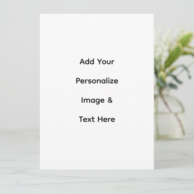 create your own custom text personalize program (Standing Front)