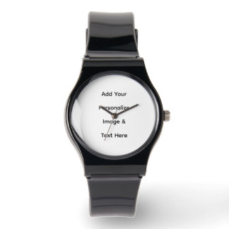 create your own custom text personalize watch