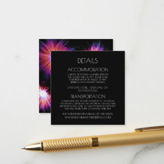 Create Your Own Custom Text X-Ray Wildflowers Enclosure Card