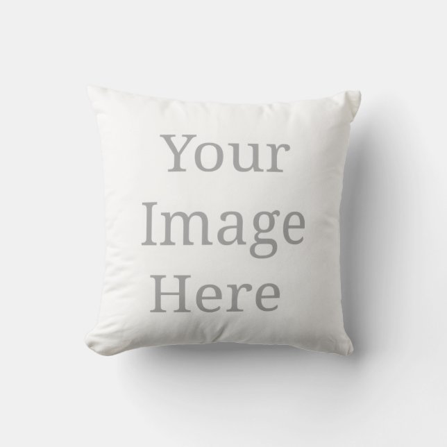 Create your own custom  throw pillow (Front)
