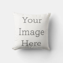 Create Your Own Custom Throw Pillow 16" x 16"