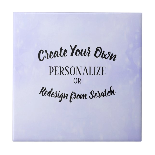 Create Your Own Custom Tile (Front)