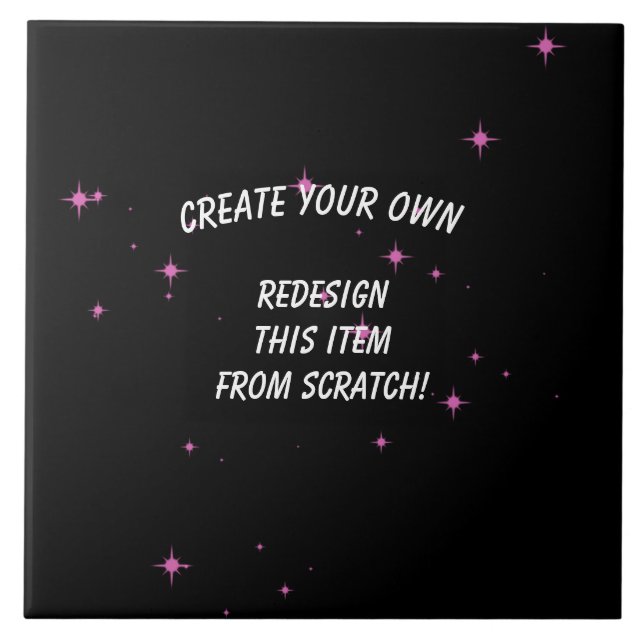 Create Your Own Custom Tile (Front)