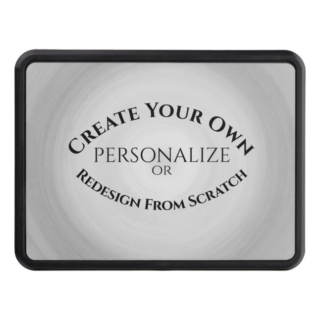 Create Your Own Custom Trailer Hitch Cover (Front)