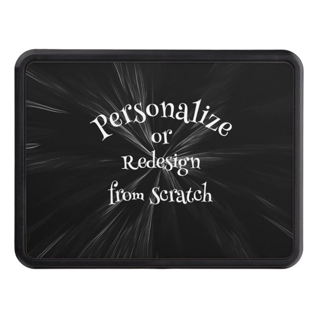 Create Your Own Custom Trailer Hitch Cover (Front)