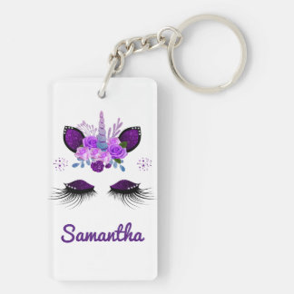 Create your own custom unicorn  keychain
