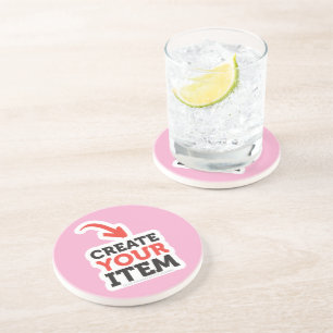 CREATE-YOUR-OWN Custom upload design Bachelorette Coaster