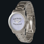Create Your Own Custom Watch<br><div class="desc">Visit Home Decor Creator on Zazzle to shop our entire collection of fully customizable and easy-to-personalize home accessories! Products include bedding and throw pillows, bar tools and kitchenware, wall art and tabletop displays, custom clocks and more! You can choose from our original design templates or go all in and replace...</div>