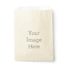 Create Your Own Custom White Favor Bag