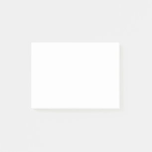 Create your own custom white post-it notes