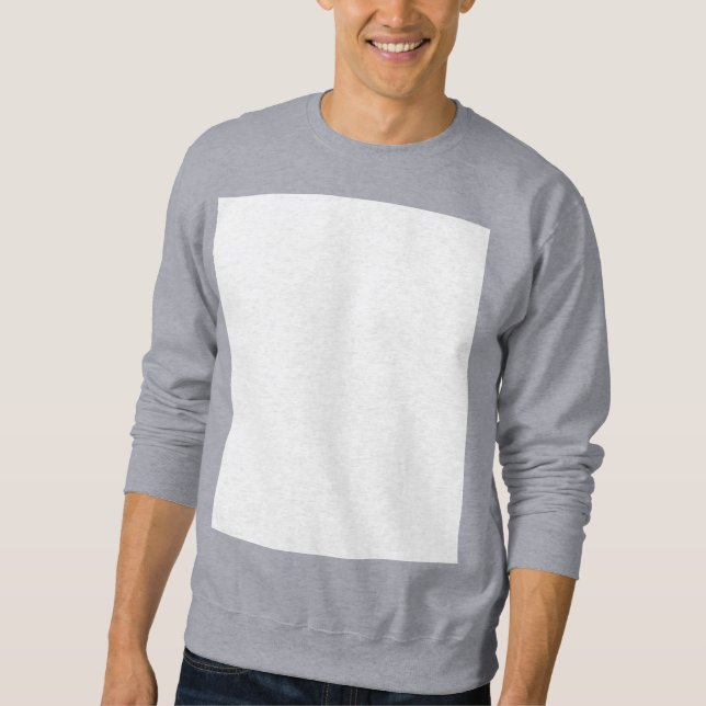 Create your own custom white  sweatshirt (Front)