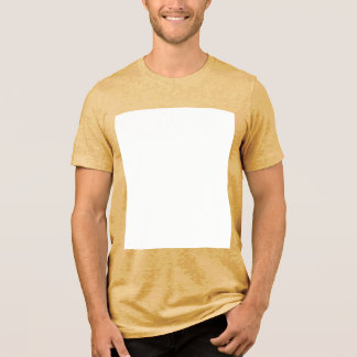 Create your own custom white Tri-Blend shirt