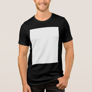 Create your own custom white Tri-Blend shirt