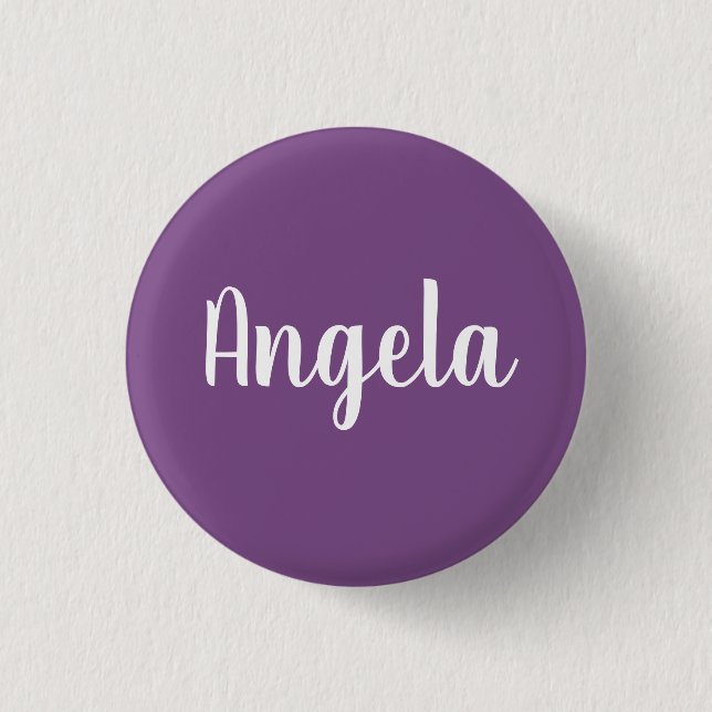 Create Your Own Customizable 1 Inch Round Button (Front)