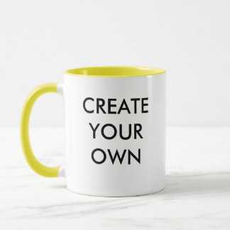 Create Your Own Customizable Combo Mug YELLOW
